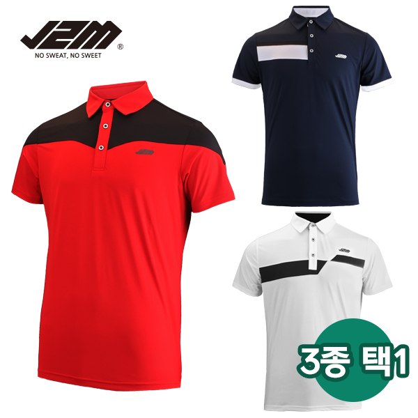 J2M 썸머젠틀맨리그 골프 반팔티셔츠 3종택1